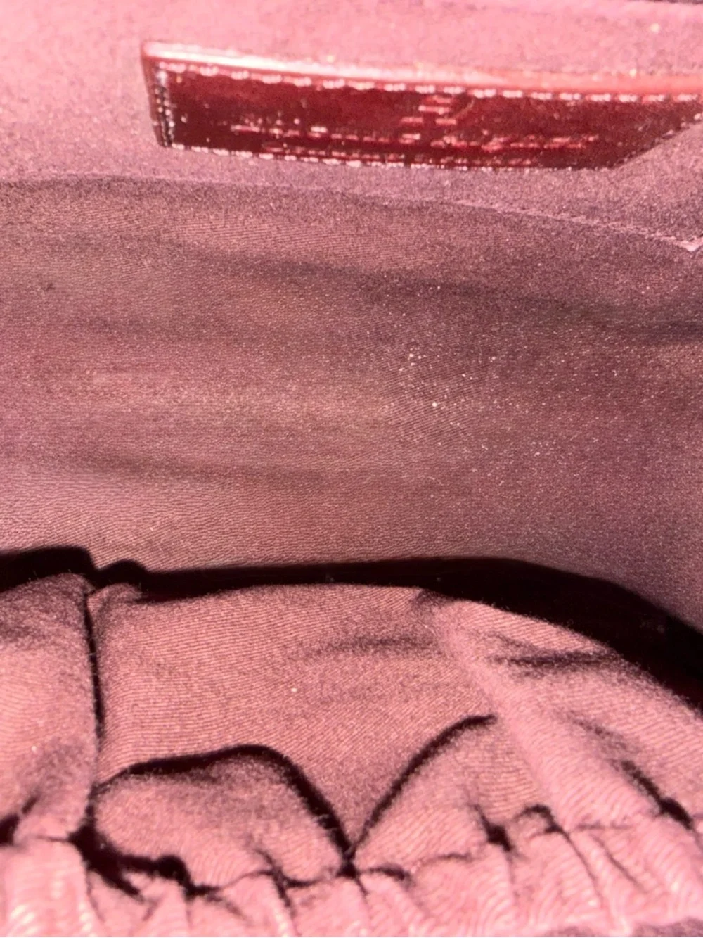 Etienne Aigner Leather Messenger Shoulder Bag - Picture 3 of 4